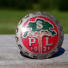 SPL 1931. Emalinen merkki. Halkaisija - 18 mm. - pikkukuva 2