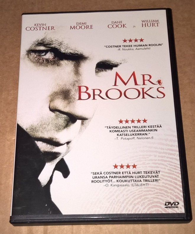 MR. BROOKS DVD TRILLERI