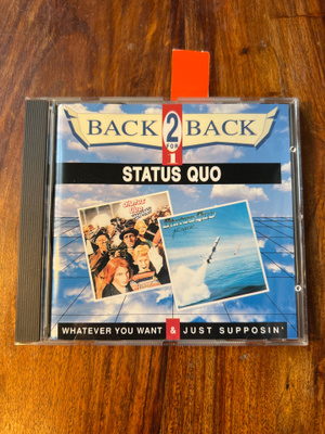 Status Quo - Whatever You Want & Just Supposin’ Cd