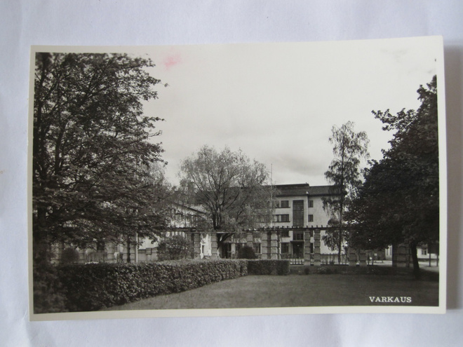 VANHA Postikortti Varkaus 1950-luku Alkup.Mallikappale