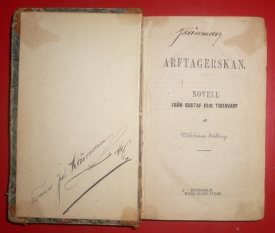 W.Stålberg : Aftagerskan Novell från Gustaf III:s 1866
