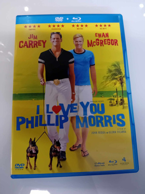 I love you Phillip Morris DVD+BLURAY