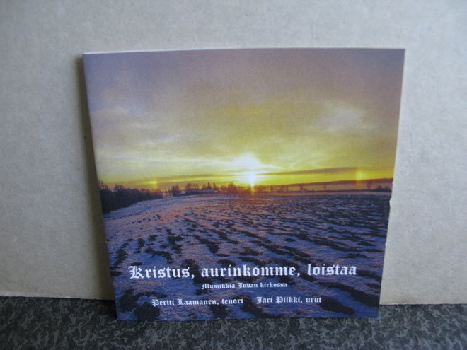 Pertti Laamanen/Jari Piikki:Kristus,aurinkomme,loistaa  cd