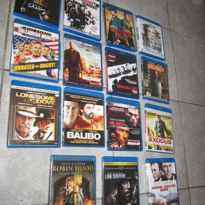 15 KPL UUDENVEROISTA BLU-RAY LEFFAA