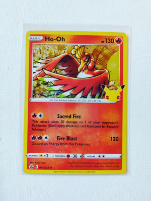 Ho-Oh Holo Rare