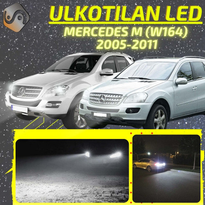 M (W164) 2005-2011 Ulkoiset LED -valot
