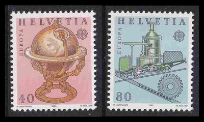 Sveitsi 1249-50 ** Europa (1983)