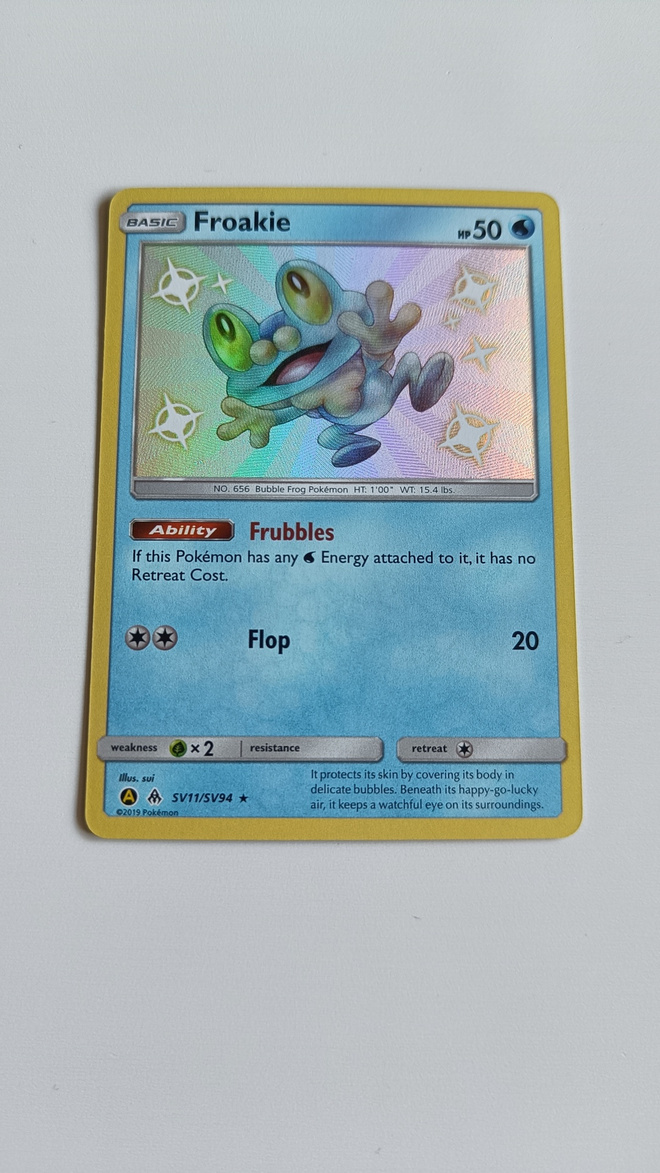 Pokemon kortti Froakie SV11