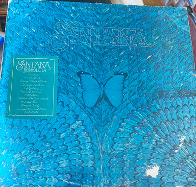 Santana: Borboletta 1974 LP