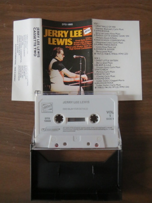 Jerry Lee Lewis cassette two c-kasetti