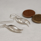 Design hopea Will-o’-Wisp Dangle korvakorut 925 - pikkukuva 1