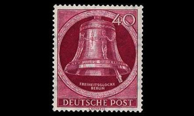 Berlin 86 ** Vapaudenkello 40 Pf (1951)
