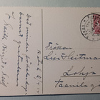 Kissat vilkuilevat toisiaan, vanha piirrospk, p. 1914 - pikkukuva 2