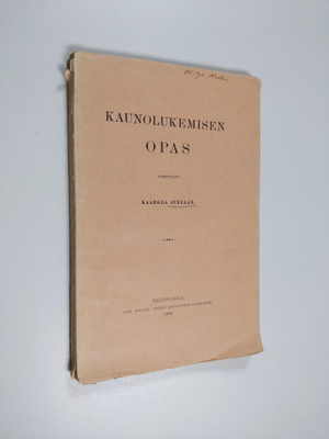 Kaarola Avellan : Kaunolukemisen opas