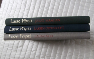 LASSE PÖYSTI KOLME KIRJAA