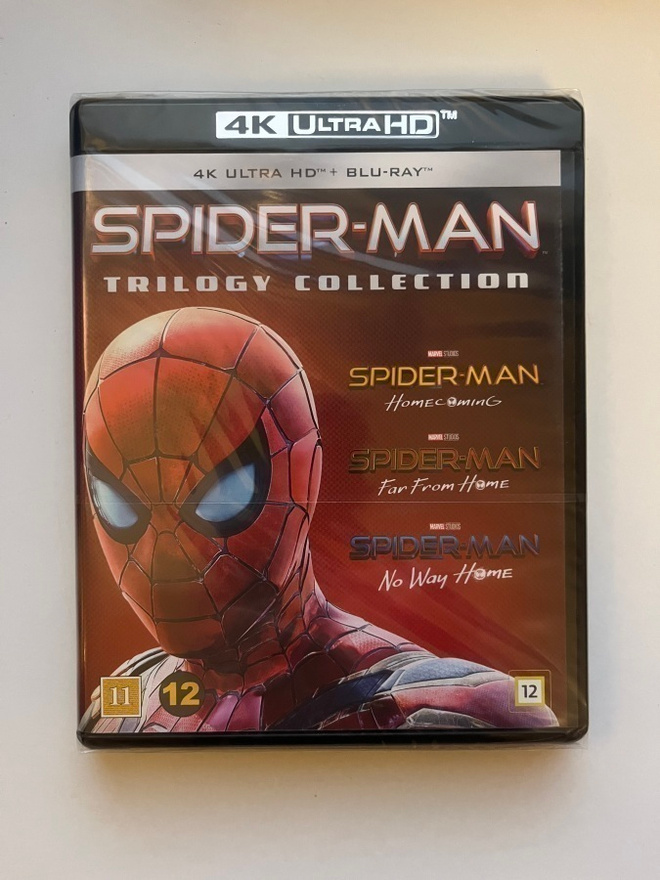 Spider-Man - Trilogy (2017 - 2021) (3x 4K UHD + 3x BD) UUSI