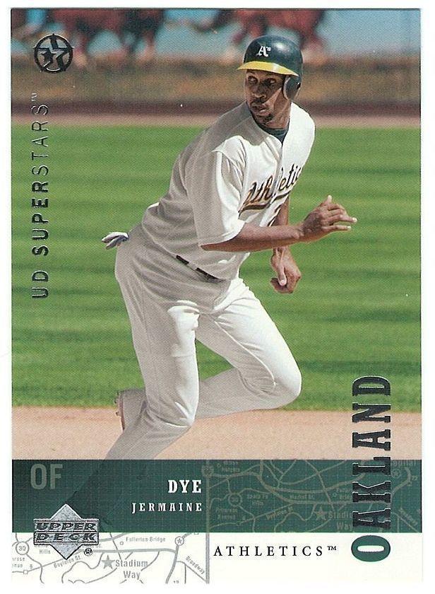 02-03 UD Superstars #171 Jermaine Dye
