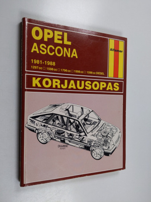 I. M. Coomber : Opel Ascona 1981-1988 korjausopas
