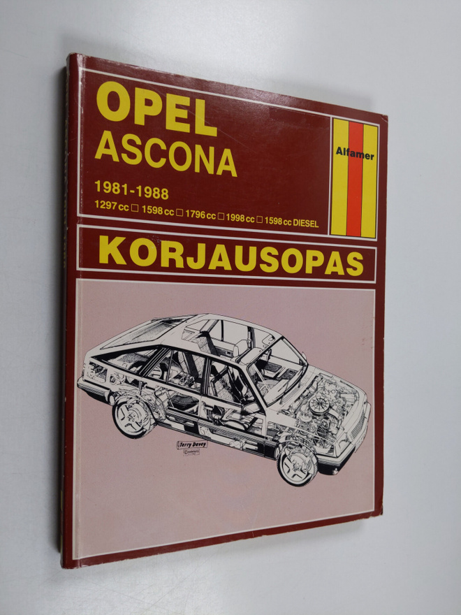I. M. Coomber : Opel Ascona 1981-1988 korjausopas