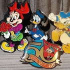Walt Disney pinssit - 4 kpl. Aku Ankka 3 kpl ja Minni. - pikkukuva 4