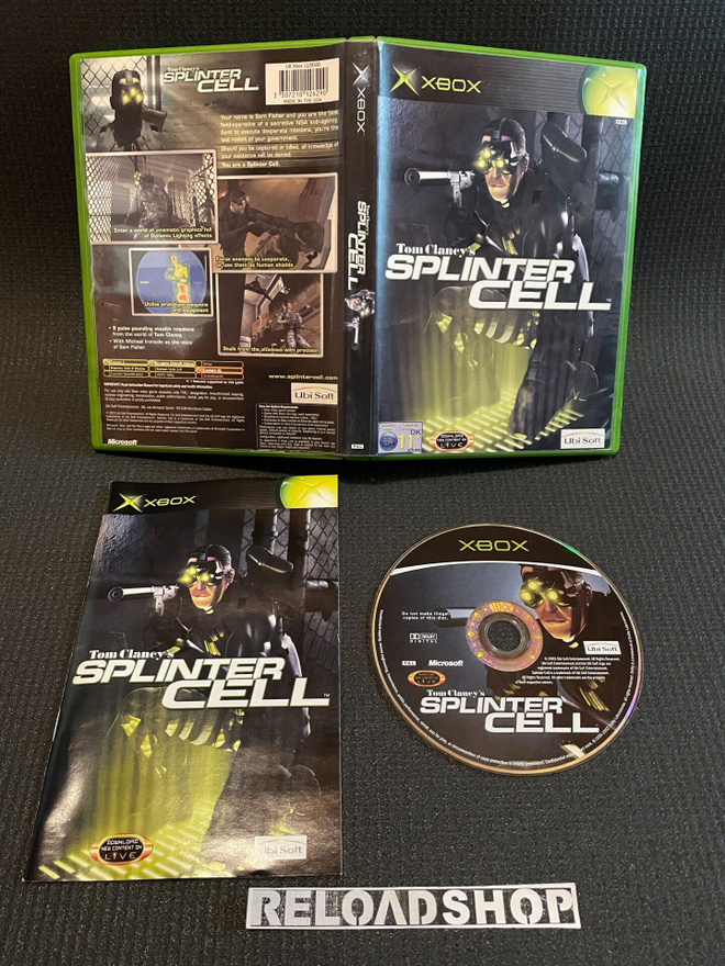 Tom Clancy's Splinter Cell XBOX - Original Box