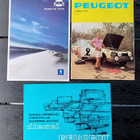 PEUGEOT esite x 2 + lehti = 3 Hannu Mikkola ralli - pikkukuva 1