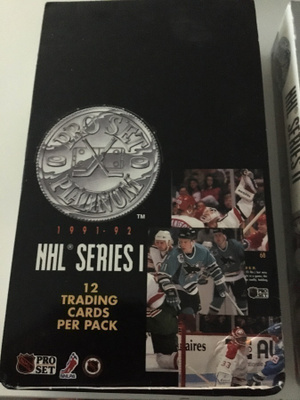 1991-92 pro set platinum peruskortteja
