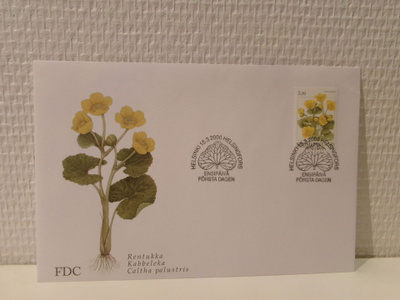 FDC- ensipäiväkuori - Rentukka - 2000