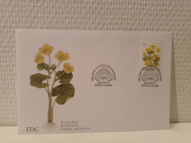 FDC- ensipäiväkuori - Rentukka - 2000