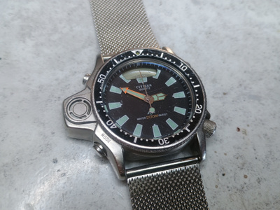Sukelluskello citizen aqualand CQ-1012