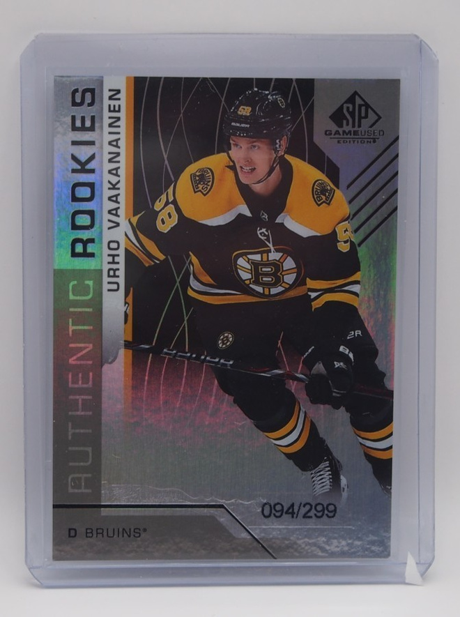2018-19 Sp game used Rainbow Urho Vaakanainen /299