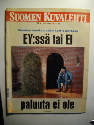 Suomen Kuvalehti Nro 32/1993 (29.12)