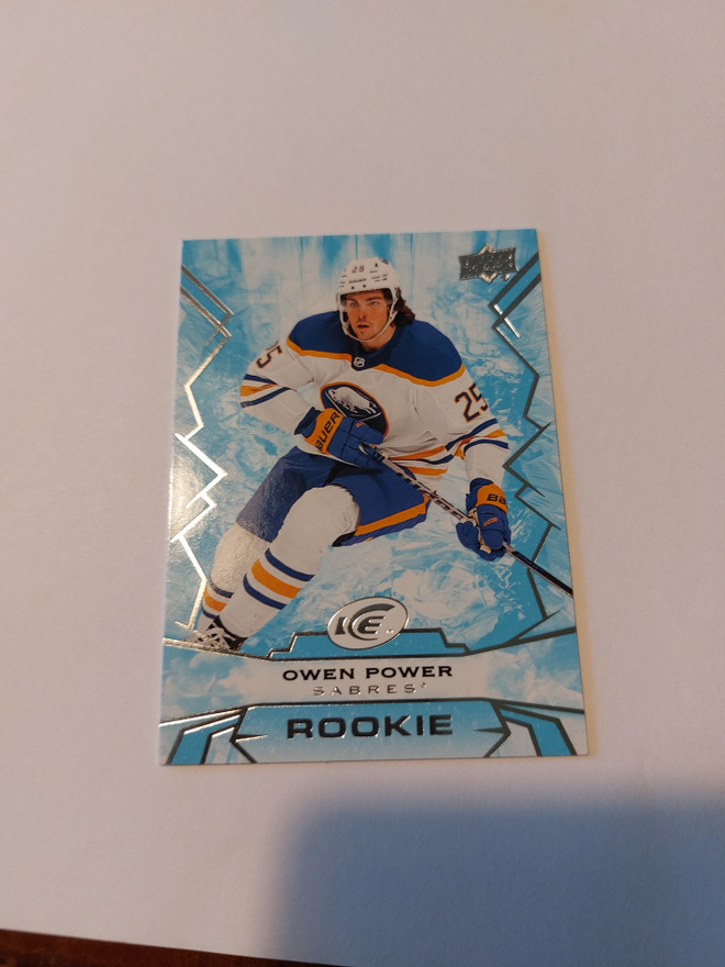 2022-23 Upper Deck Ice #122 Owen Power RC