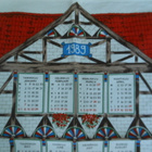 Kalenteripyyhe Vuodelta 1989 - pikkukuva 2
