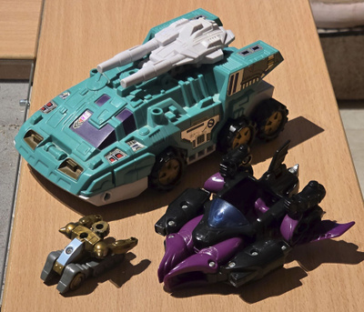 Transformers G1 ROADBLOCK (1989) Pretenders
