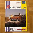 Lehti Renaultist 1/92. Esite Renault - pikkukuva 1