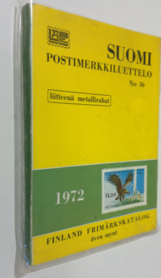 LaPe Suomi postimerkkiluettelo nro 36 1972