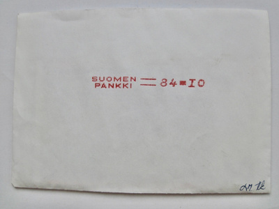 VANHA Suomen Pankki Suomalainen Euro Setti 84.10 € Sinetöity