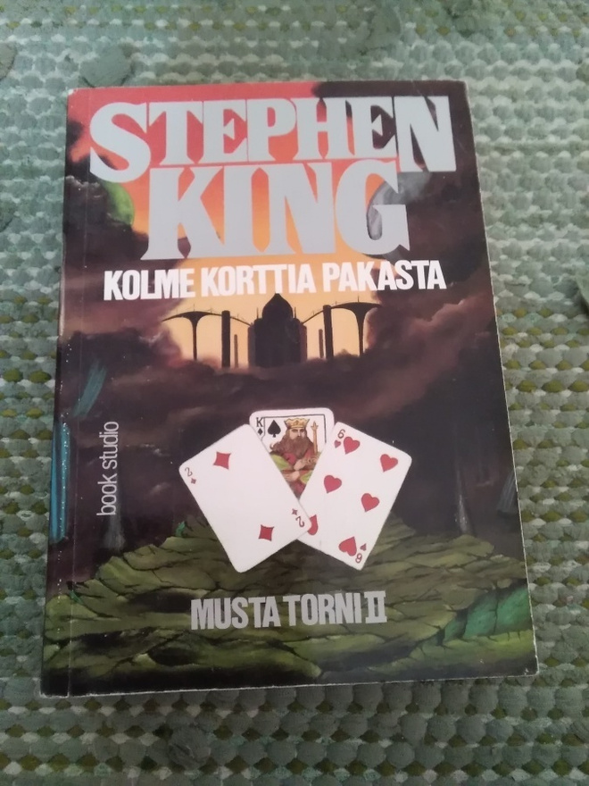Stephen King: Kolme korttia pakasta -pokkari-