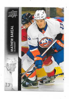 2021-22 Upper Deck #362 Mathew Barzal , New York Islanders