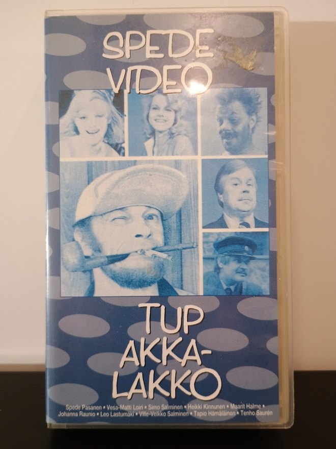 SPEDE VIDEO TUPAKKA-LAKKO VHS