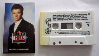RICK ASTLEY Whenever You Need Somebody C-KASETTI