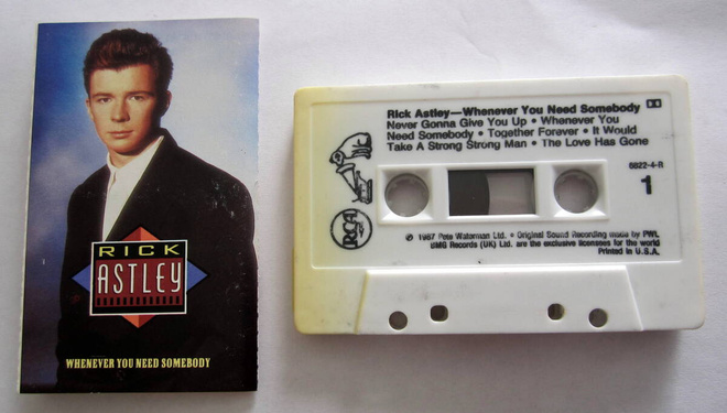 RICK ASTLEY Whenever You Need Somebody C-KASETTI
