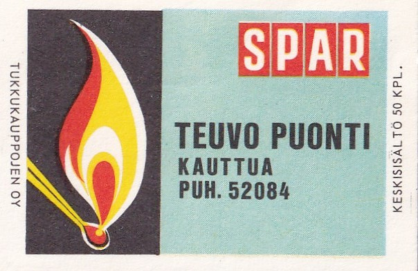 Kauttua, Teuvo Puonti . SPAR . b438