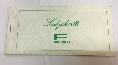 Lahjakortti 2x10mk Porin F-MUSIIKKI, DINGO, YÖ aika!