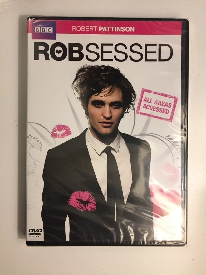 Robsessed (BBC) Robert Pattinson (DVD) UUSI MUOVEISSA!