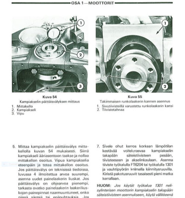 Ford 5610 6610 7610 7710 7910 8210 korjaamokäsikirja