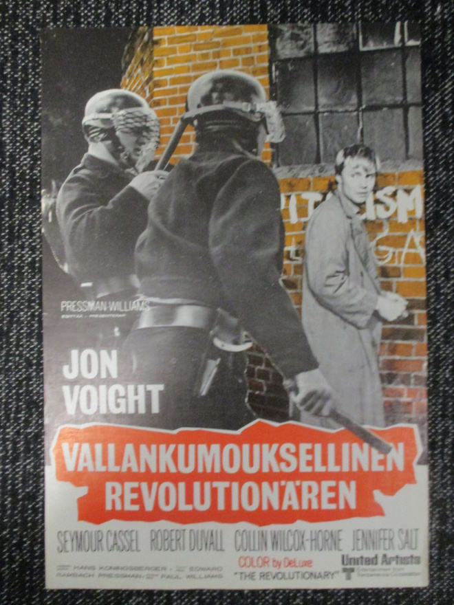Vallankumouksellinen (Williams, 1970) - vanha elokuvajuliste