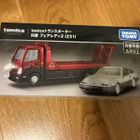 Nissan 300zx ja hinausauto setti Tomica n 1/64 pikkuauto. - pikkukuva 1