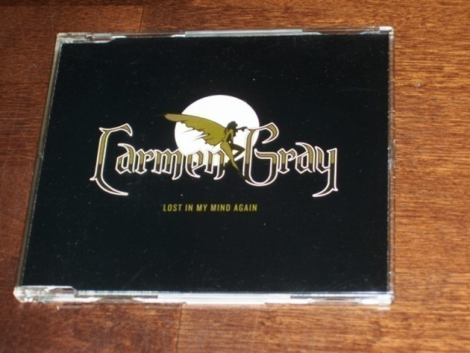 CD Single Lost In My Mind Again - Carmen Gray